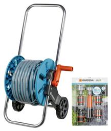 Gardena Classic Aquaroll Τροχήλατη Ανέμη Ποτίσματος με Λάστιχο 20m