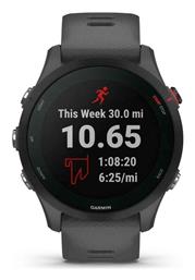 Garmin Forerunner 255 46mm Αδιάβροχο Smartwatch με Παλμογράφο (Slate Gray) από το e-shop