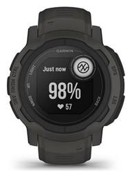 Garmin Instinct 2 45mm Αδιάβροχο Smartwatch με Παλμογράφο (Graphite) από το e-shop