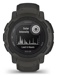 Garmin Instinct 2 Solar 45mm Αδιάβροχο Smartwatch με Παλμογράφο (Graphite) από το e-shop