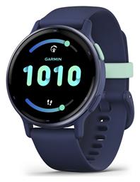 Garmin Vivoactive 5 Aluminium 42mm Αδιάβροχο Smartwatch με Παλμογράφο (Royal Blue)