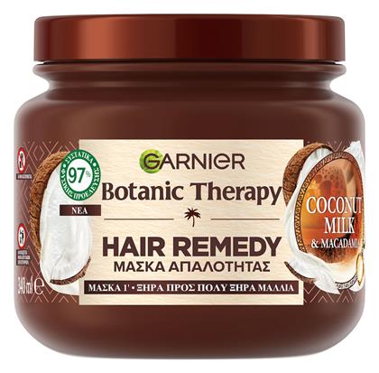 Garnier Botanic Therapy Μάσκα Μαλλιών Coconut Milk & Macadamia για Ενυδάτωση 340ml