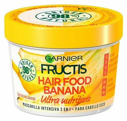 Garnier Fructis Hair Food Banana Μάσκα Μαλλιών για Επανόρθωση 390ml