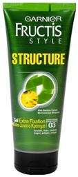 Garnier Fructis Style Structure Extra Fixation Gel Μαλλιών 200ml