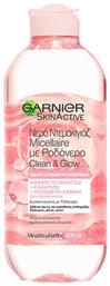 Garnier Micellar Water Καθαρισμού SkinActive Rose Clean & Glow για Ευαίσθητες Επιδερμίδες 400ml