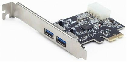 Gembird Κάρτα PCIe σε 2 θύρες USB 3.0 από το e-shop