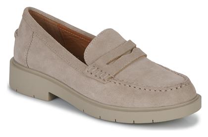 Geox Γυναικεία Μοκασίνια σε Μπεζ Χρώμα