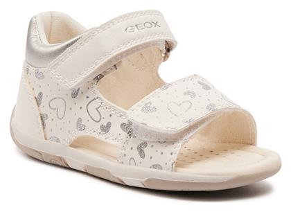 Geox Παιδικά Πέδιλα B Sandal Tapuz Λευκά από το Spartoo