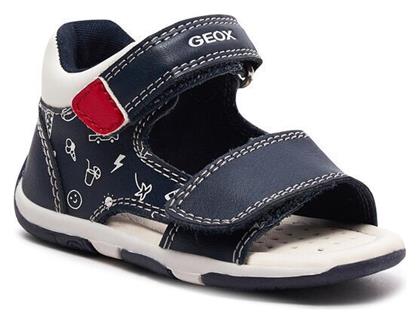 Geox Παιδικά Πέδιλα B Sandal Tapuz Navy Μπλε