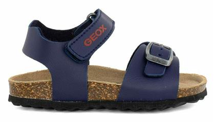 Geox Παιδικά Πέδιλα Navy Μπλε