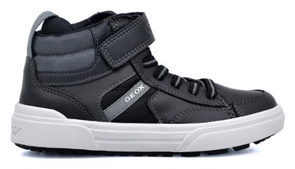 Geox Παιδικά Sneakers High Ανατομικά Γκρι