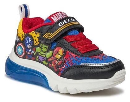 Geox Παιδικά Sneakers J Ciberdron Ανατομικά Πολύχρωμα