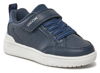 Geox Παιδικά Sneakers J Washiba Ανατομικά Navy Μπλε