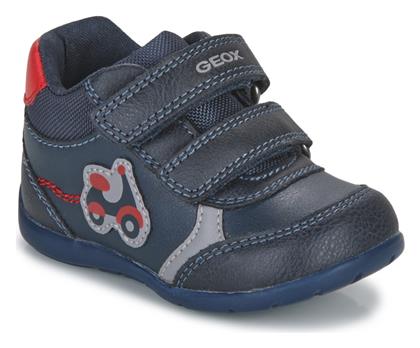 Geox Παιδικά Sneakers με Σκρατς Navy Μπλε από το Modivo