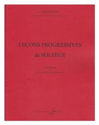 Gerard Billaudot Lecons Progressives de Solfege Vol.2 Παρτιτούρα