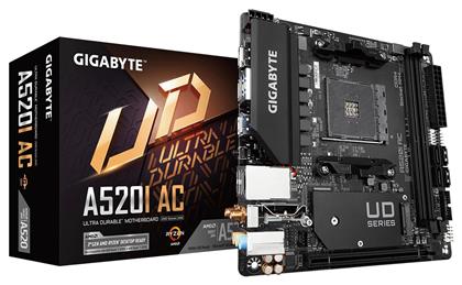 Gigabyte A520I AC rev. 1.0 Wi-Fi από το e-shop