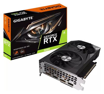 Gigabyte GeForce RTX 3060 12GB Windforce OC από το e-shop