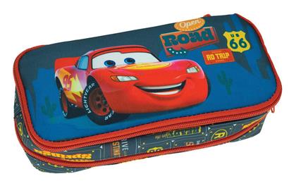 Gim Cars On The Road Κασετίνα Βαρελάκι Πολύχρωμη