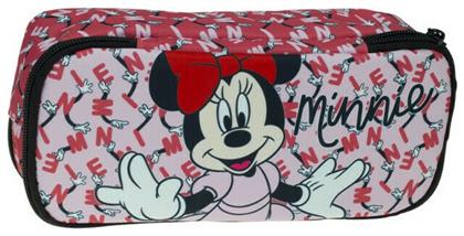 Gim Minnie Mouse Best Life Κασετίνα με 1 Θήκη σε Κόκκινο χρώμα 1τμχ