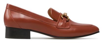 Gino Rossi Lords Δερμάτινα Γυναικεία Loafers Camel