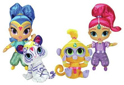 Giochi Preziosi Shimmer & Shine Λούτρινο 15cm (4 Σχέδια) από το Plus4u