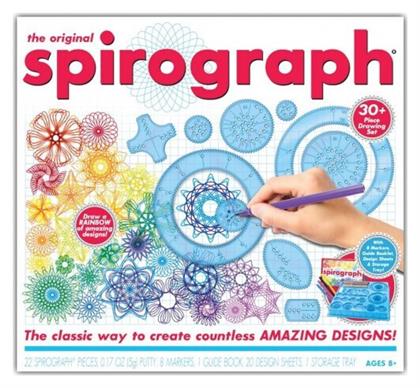 Giochi Preziosi Ζωγραφική Σετ Σχεδιασμού Spirograph για Παιδιά 8+ Ετών