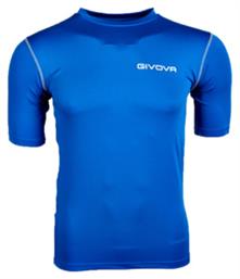 Givova Corpus 2 Maglia MAE011-0002 Ανδρική Ισοθερμική Κοντομάνικη Μπλούζα Μαύρη από το MybrandShoes