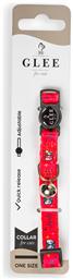 Glee Περιλαίμιο Γάτας Κουδουνάκι Κόκκινο Meow 20-30cm 10mm
