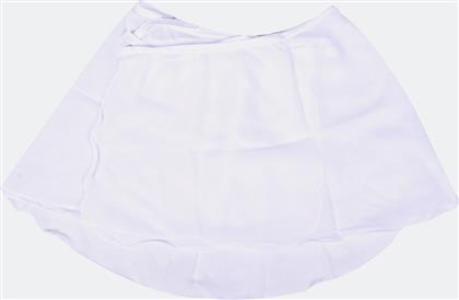 Go Dance Wrap Around Skirt 9995 WHITE από το Cosmossport