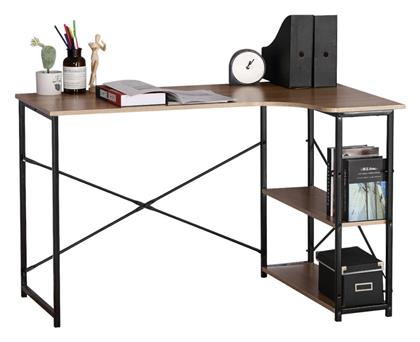 Γωνιακό Γραφείο 120x73x75εκ. Μαύρο