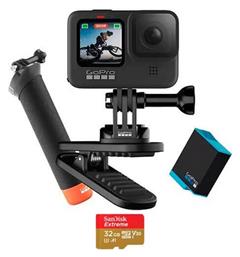 GoPro Hero9 Bundle Action Camera 5K Υποβρύχια με WiFi Μαύρη με Οθόνη 2.27'' από το e-shop