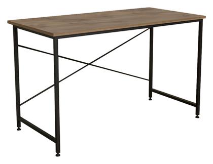 Γραφείο Karvem 120x60x73εκ. Oak / Μαύρο