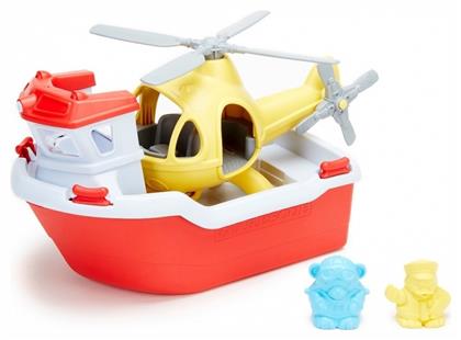 Green Toys Βαρκούλα Μπάνιου με Ελικόπτερο για 24+ Μηνών από το e-shop