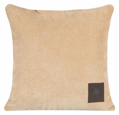 Greenwich Polo Club Μαξιλάρι Καναπέ 3923 Fleece Beige 42x42εκ.