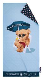 Greenwich Polo Club Παιδική Πετσέτα Θαλάσσης Μπλε