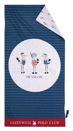 Greenwich Polo Club Παιδική Πετσέτα Θαλάσσης Κόκκινη