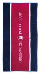 Greenwich Polo Club Πετσέτα Θαλάσσης Κόκκινη 180x90εκ. από το Plus4u