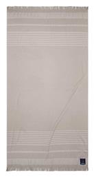 Greenwich Polo Club Πετσέτα Θαλάσσης Βαμβακερή Μπεζ