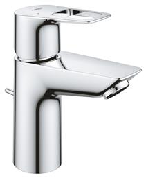 Grohe Bauloop Αναμεικτική Μπαταρία Νιπτήρα Ασημί