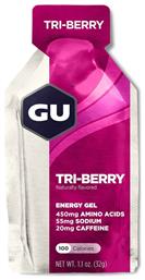 GU Energy Gel με Γεύση Tri Berry 32gr από το Zakcret Sports