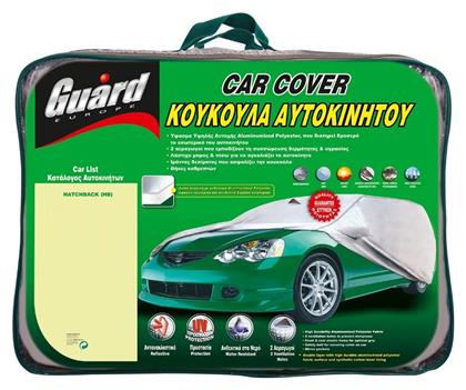 Guard Hatchback (HB) Κουκούλα Αυτοκινήτου με Τσάντα Μεταφοράς 380x135cm Αδιάβροχη Small για Hatchback