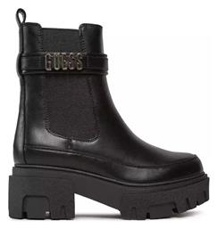 Guess Μποτάκια Μαύρα FL8YEAELE10-BLACK