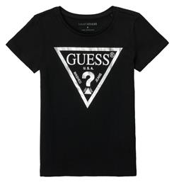 Guess Habilla Παιδικό T-shirt Μαύρο από το Spartoo