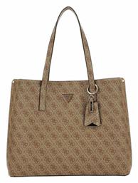 Guess Meridian HWSG8778230 Γυναικεία Τσάντα Tote Χειρός Μπεζ από το Parex