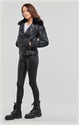 Guess OLIVIA Γυναικείο Biker Jacket Μαύρο