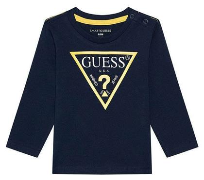 Guess Παιδική Χειμερινή Μπλούζα Μακρυμάνικη Navy Μπλε από το Modivo