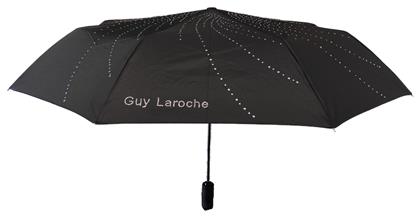 Guy Laroche Αυτόματη Ομπρέλα Βροχής Σπαστή Μαύρη