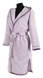 Guy Laroche New Comfy Γυναικείο Μπουρνούζι με Κουκούλα Lilac