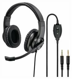 HAMA HS-P300 Over Ear Multimedia Ακουστικά με μικροφωνο και σύνδεση 3.5mm Jack