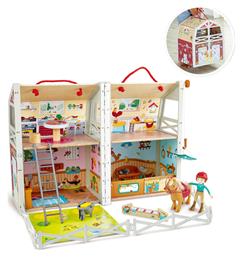 Hape Η Φάρμα Των Πόνυ Σε Βαλιτσάκι από το Moustakas Toys